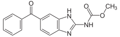 Niepodpisana grafika związku chemicznego; prawdopodobnie struktura chemiczna bądź trójwymiarowy model cząsteczki