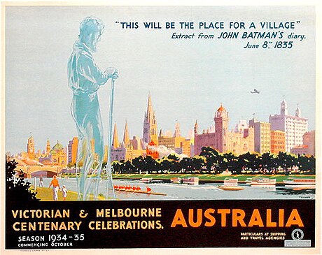 1934 Centenary of Melbourne