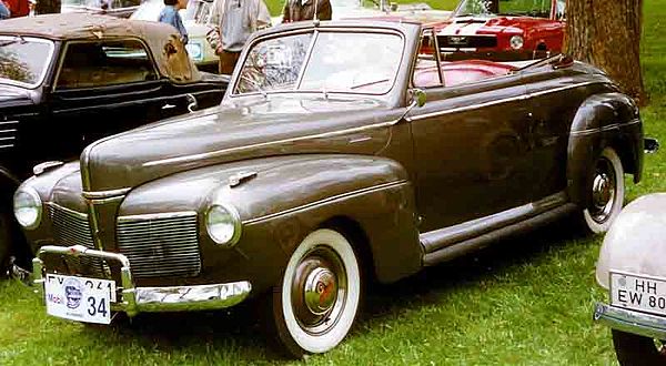 1941 Mercury Eight Club Convertible