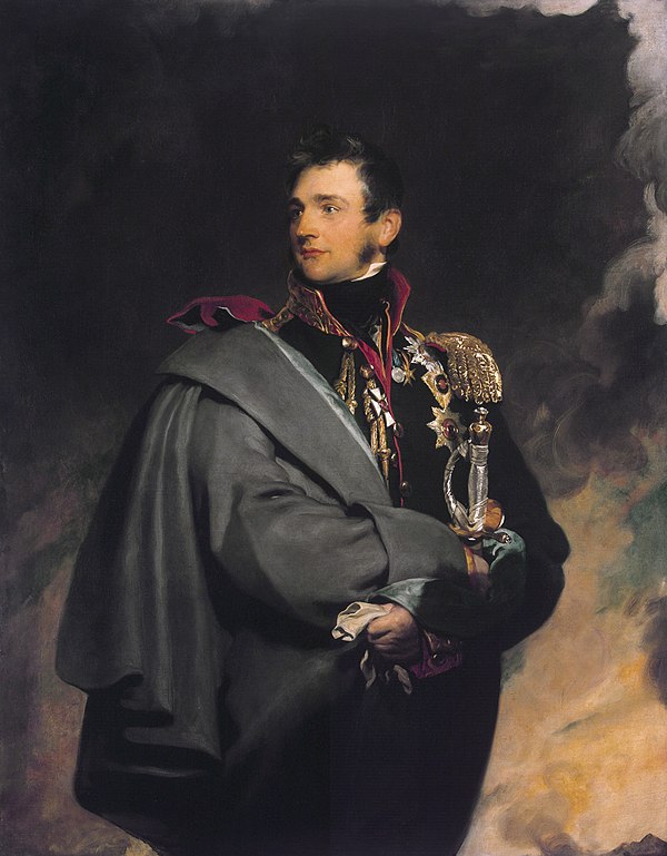 Portrait of Prince Mikhail Vorontsov by Thomas Lawrence, 1821