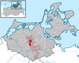 Millienhagen-Oebelitz - Carte