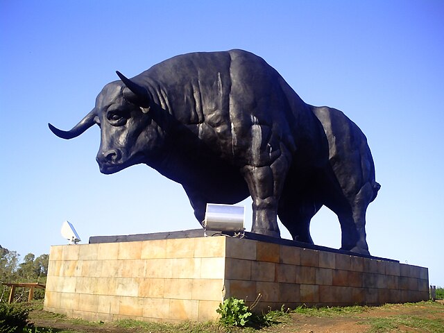 Denkmal „El Toro“ in Paso de Los Toros