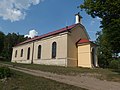 Evangelický kostel v místní části Moravská Chrastová