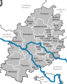Kaart Landkreis Kulmbach