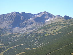 At 2,925.4 m (9,598 ft), Musala is the highest point in Bulgaria. Musala.JPG