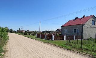 Nowe Wrońska Village in Masovian, Poland