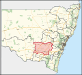 NSW Electoral District 2023 - Cootamundra.svg