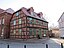 Timber framed building in the Mühlenstraße in Neubukow, district Rostock, Mecklenburg-Vorpommern, Germany