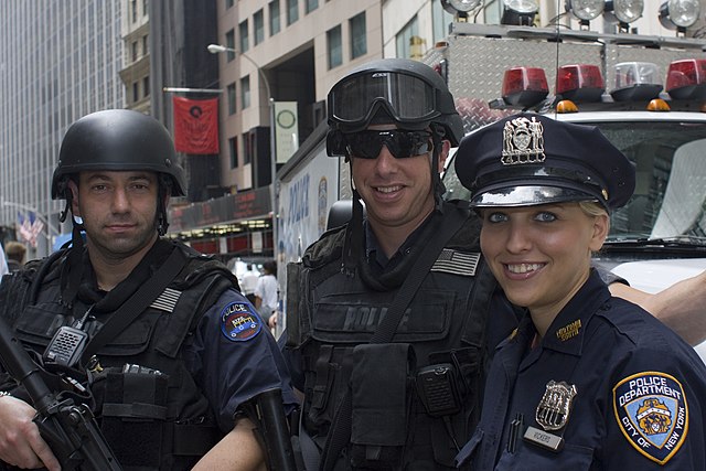 Officers from the Emergency Service Unit