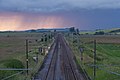 2014-07-06 20:53 The East Coast Main Line through Newham.