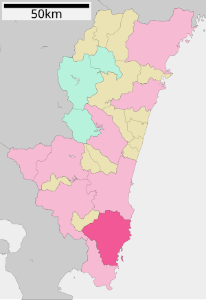 Localisation de Nichinans dans la préfecture