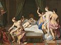 Venus und die drei Grazien mit Cupidus, 1725