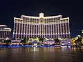 * Nomination Front of the Bellagio Hotel & Casino at night -- GyozaDumpling 05:10, 21 February 2021 (UTC) * Decline  Oppose Perspective issues and not sharp enough. --XRay 06:30, 21 February 2021 (UTC)