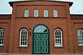 This is a photograph of an architectural monument. It is on the list of cultural monuments of Norderney, no. 45202000087. Deutsch: Maschinenhaus, Jann-Berghaus-Straße 34, Norderney