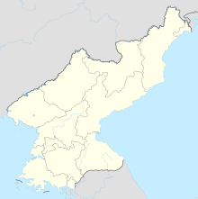 To ha ri is located in North Korea