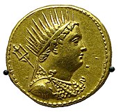 Münzbildnis Ptolemaios' III.