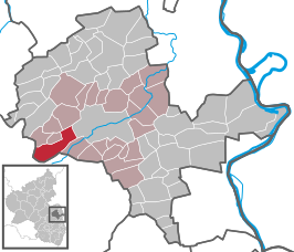 Kaart van Offenheim