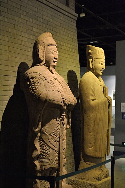 File:Official and Warrior statue displayed in Ningbo Museum.jpg