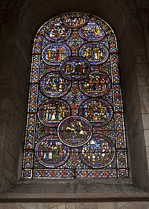 The Thomas Becket window (early 13th century)