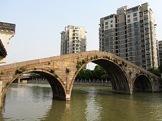 <span class="mw-page-title-main">Pangong Bridge</span> Bridge in Zhejiang, China