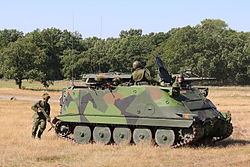 Pansarbandvagn 302: Historia, Besättning, Transport