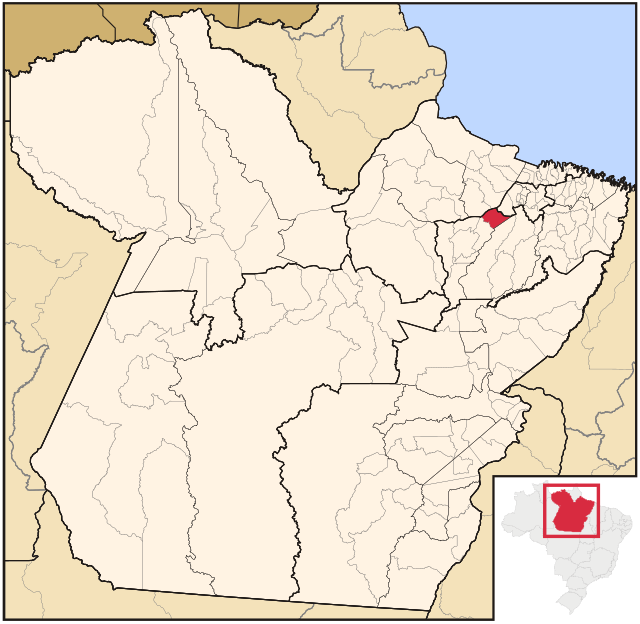 Localização de Abaetetuba no Pará