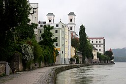 Passau, die Innpromenade