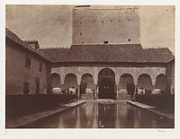 Patio de los Arrayanes, Alhambra, Granada, Spain MET DP-13894-002.jpg