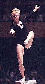 Pauline Gardiner at the 1964 Olympic Games Pauline Gardiner 1964.jpg