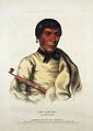 Pee-Che-Kir (Hand-colored lithographs by Charles Bird King based on an oil painting by Henry Inman)