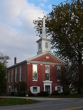Igreja Presbiteriana Pencader no Distrito Histórico de Aiken's Tavern, 2012