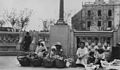 34635 - Indians selling fruit at Lima, Peru.