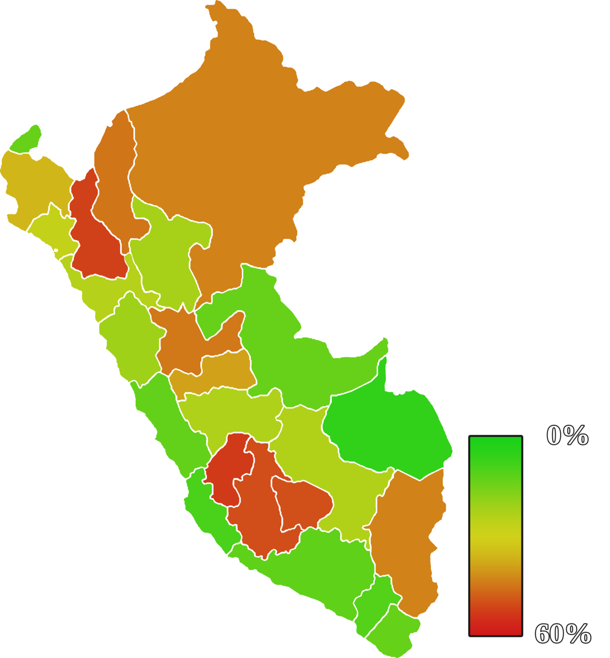 ¿Dónde hay más pobreza en el Perú