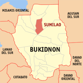 Sumilao na Bukidnon Coordenadas : 8°19'41"N, 124°58'42"E