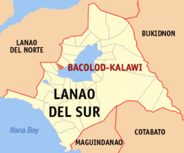 Kaart van Bacolod-Kalawi