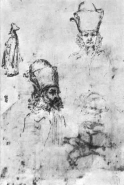 File:Pisanello, disegni, louvre 1062v.jpg