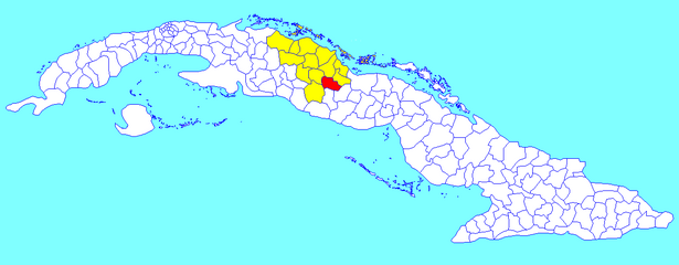 Municipalité de Placetas dans la province de Villa Clara