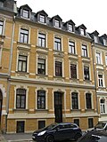 Apartment building in closed development