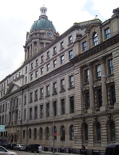 File:Police Building rear from north on Centre Market Place.jpg