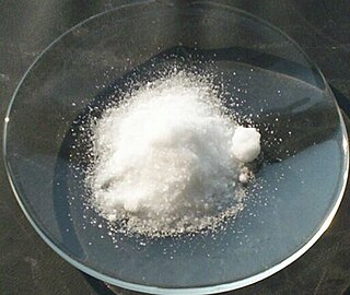 <span class="mw-page-title-main">Potassium nitrate</span> Chemical compound