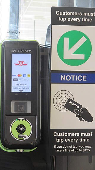 <span class="mw-page-title-main">Toronto Transit Commission fares</span>