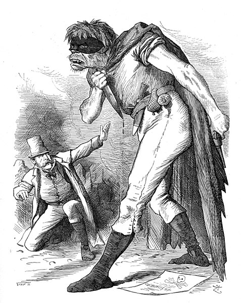 File:Punch Anti-Irish propaganda (1882) Irish Frankenstein (cropped).jpg