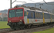 전형적인 S26 장비, 2006년 스위스 연방 철도 RBDe 560