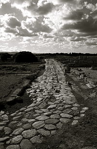 Remains of the Roman Road at Egnazia.jpg
