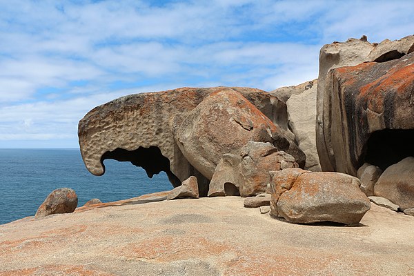 Remarkable Rocks, in the southern part of the park