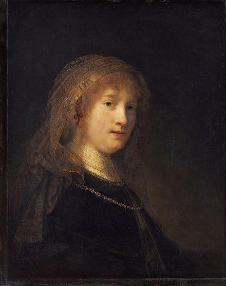 Rembrandt's portrait of Saskia van Uylenburgh (c. 1635)