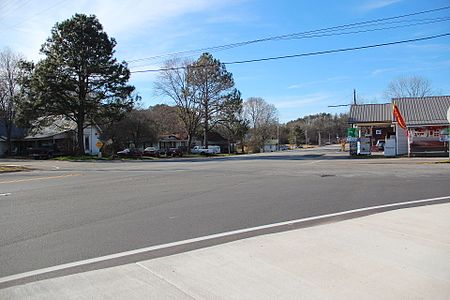 Resaca, Georgia intersection.JPG