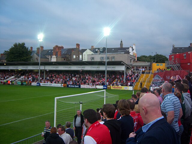 Richmond Park before the UEFA Cup clash against Elfsborgin 2008.