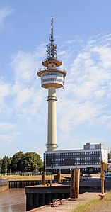 Radar tower Bremerhaven Germany