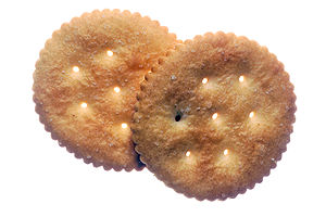 Two Ritz Crackers